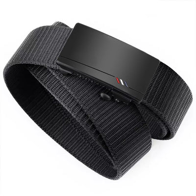 Casual Men's Nylon Belt Breathable Automatic Buckle - Smarsty