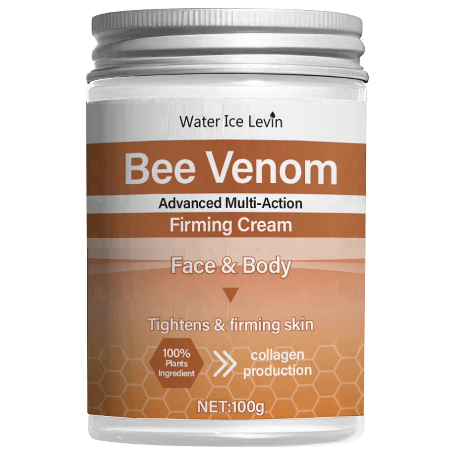 Bee Venom Firming Abdominal Cream - Plant-Based, Moisturizing and Moisturizing Contains Hyaluronic Acid Suitable for All Skin Types, Gentle for Sensitive Skin, Turmeric Skin Care - Smarsty
