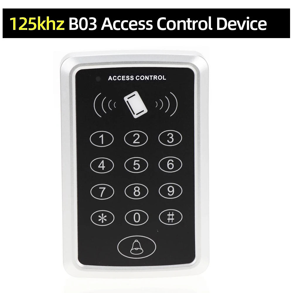 RFID Keypad Access Control System with Waterproof Cover - Smarsty