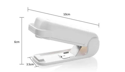 1pc Mini Handheld Snack Sealer,Compact ABS Plastic Bag Sealer for Freshness, Easy-to-Use Kitchen Gadge,Portable Sealer Packaging by Smarsty