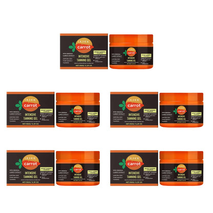Hydrating Carrot Tanning Gel for Natural Sunless Tan - Smarsty