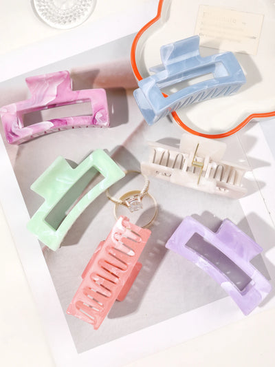 Hair Claw Clips Strong Hold Nonslip For Thick Hair - Smarsty