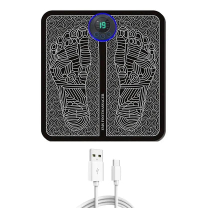 Electric Foot Massager Pad with Remote and 19 Strength Levels - Smarsty
