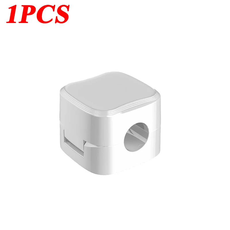 Magnetic Cable Clip Cable Holder Adhesive Wire Keeper Cord Cable Organizer for Home Office Under Desk Management - Smarsty