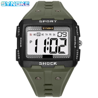 SYNOKE Waterproof Sports Watch with Night Glow Feature - Smarsty