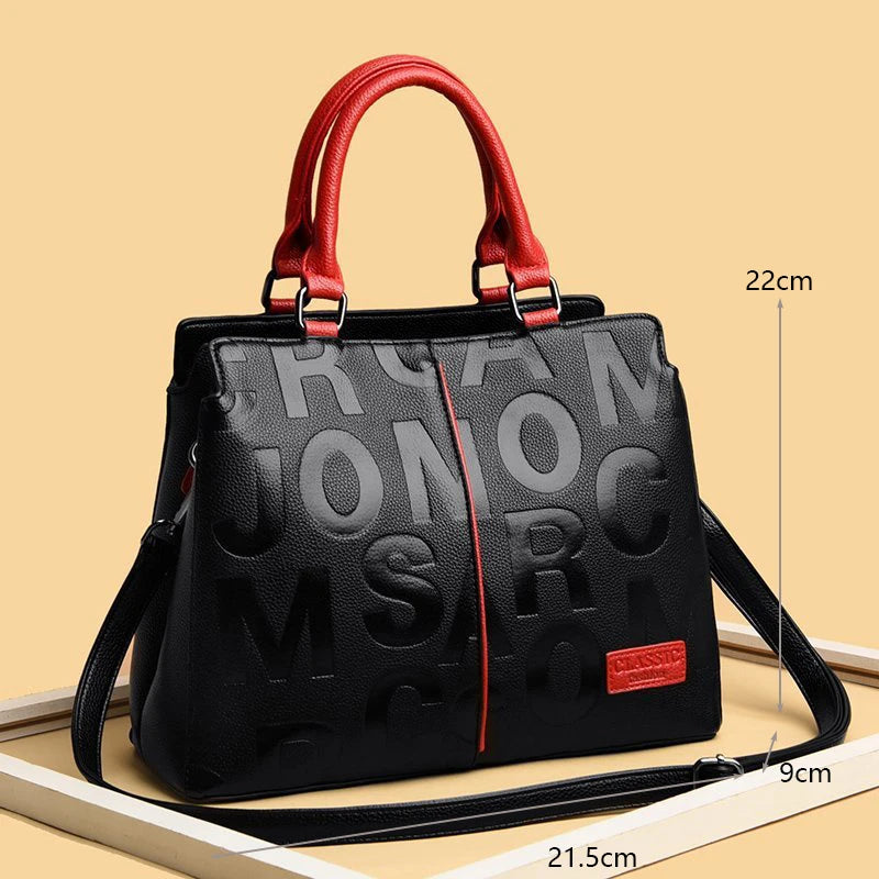 PU Leather Crossbody Bag For Women Large Capacity Travel - Smarsty