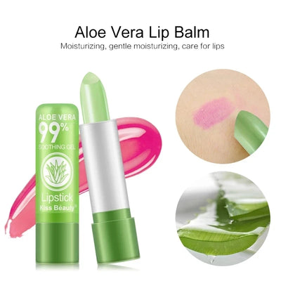 Color Changing Tinted Lip Balm Set Moisturizing and Long Lasting - Smarsty