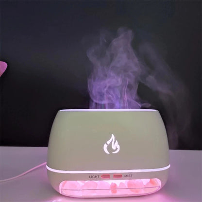 3D Flame Aroma Humidifier with Colorful Night Light - Smarsty