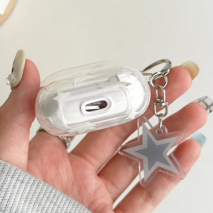 Wireless Bluetooth Earphone Case with Star Pattern - Smarsty