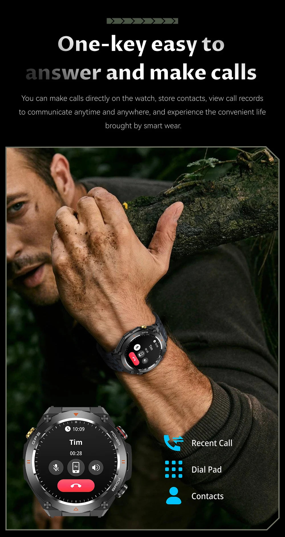 2024 COLMI V75 GPS Smart Watch with Ultra HD Display - Smarsty