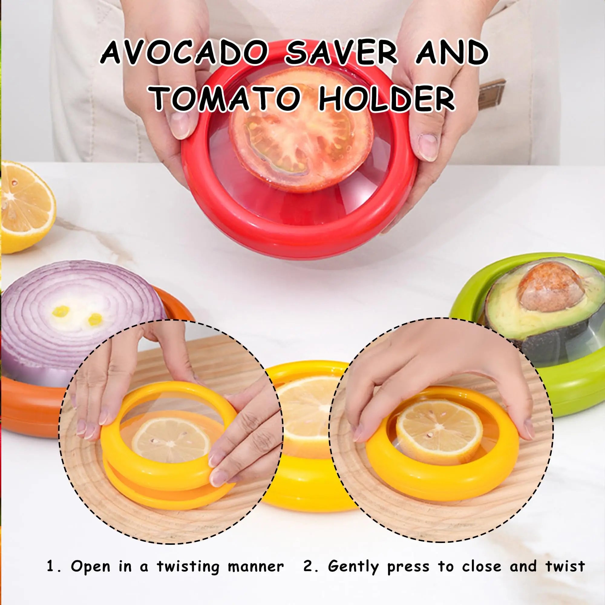 1/4Pcs Silicone Lid Vegetable Crisper Food Storage Box for Scallion  Fruits Kitchen Storage Organization Reusable Accessories
