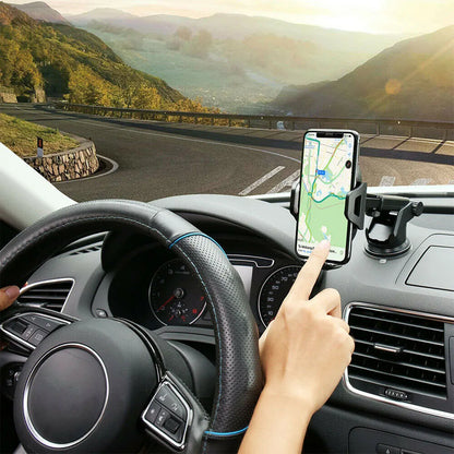 Universal Car Phone Holder 360 Degree Rotation Mount - Smarsty