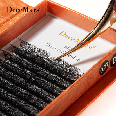 DeceMars 6D-W Shaped Eyelash Extensions for Natural Look - Smarsty