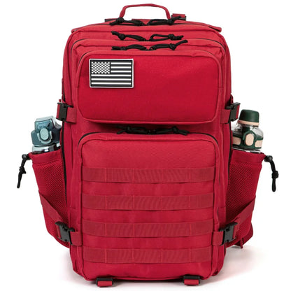 45L Tactical Backpack survival Bag Hunting MOLLE Backpack GYM For Men EDC Outdoor Hiking Rucksack Witch Bottle Holder - Smarsty