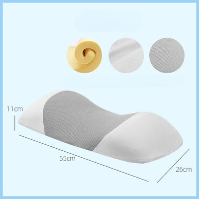 Memory Foam Lumbar Support Pillow for Better Sleep - Smarsty