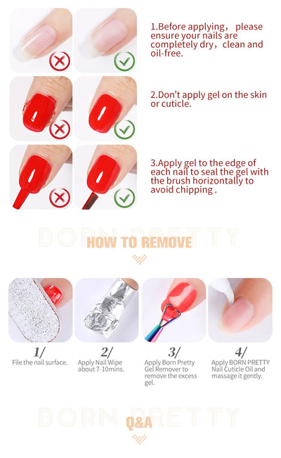 Born Pretty 15ml Non Stick Gel Polish for Nail Art - Smarsty