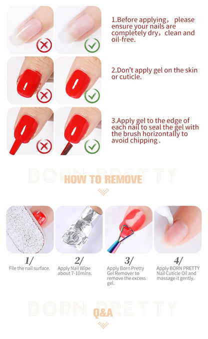 Born Pretty 15ml Non Stick Gel Polish for Nail Art - Smarsty