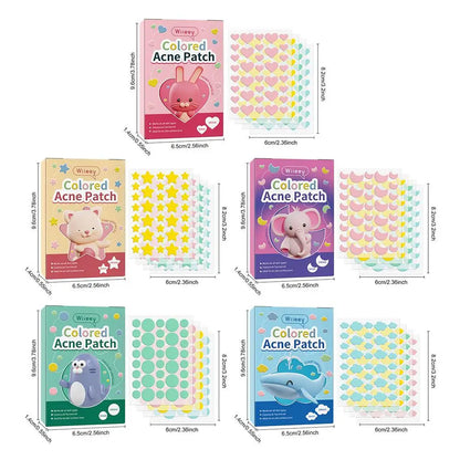 144 Piece Colorful Invisible Acne Patches for Clear Skin - Smarsty