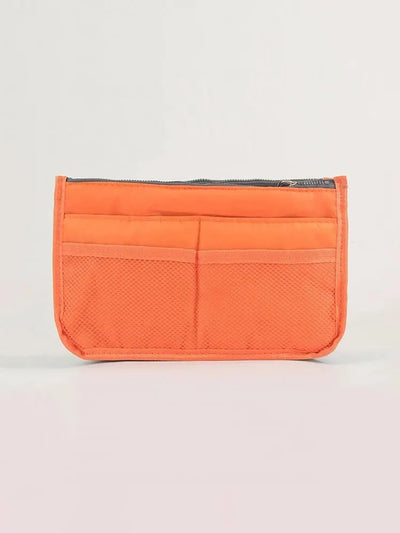 Multi Functional Large Capacity Makeup Bag Portable Double Zipper Toiletries Travel Storage Bag Mommy Bag Multi Pocket Cosmetic - Smarsty