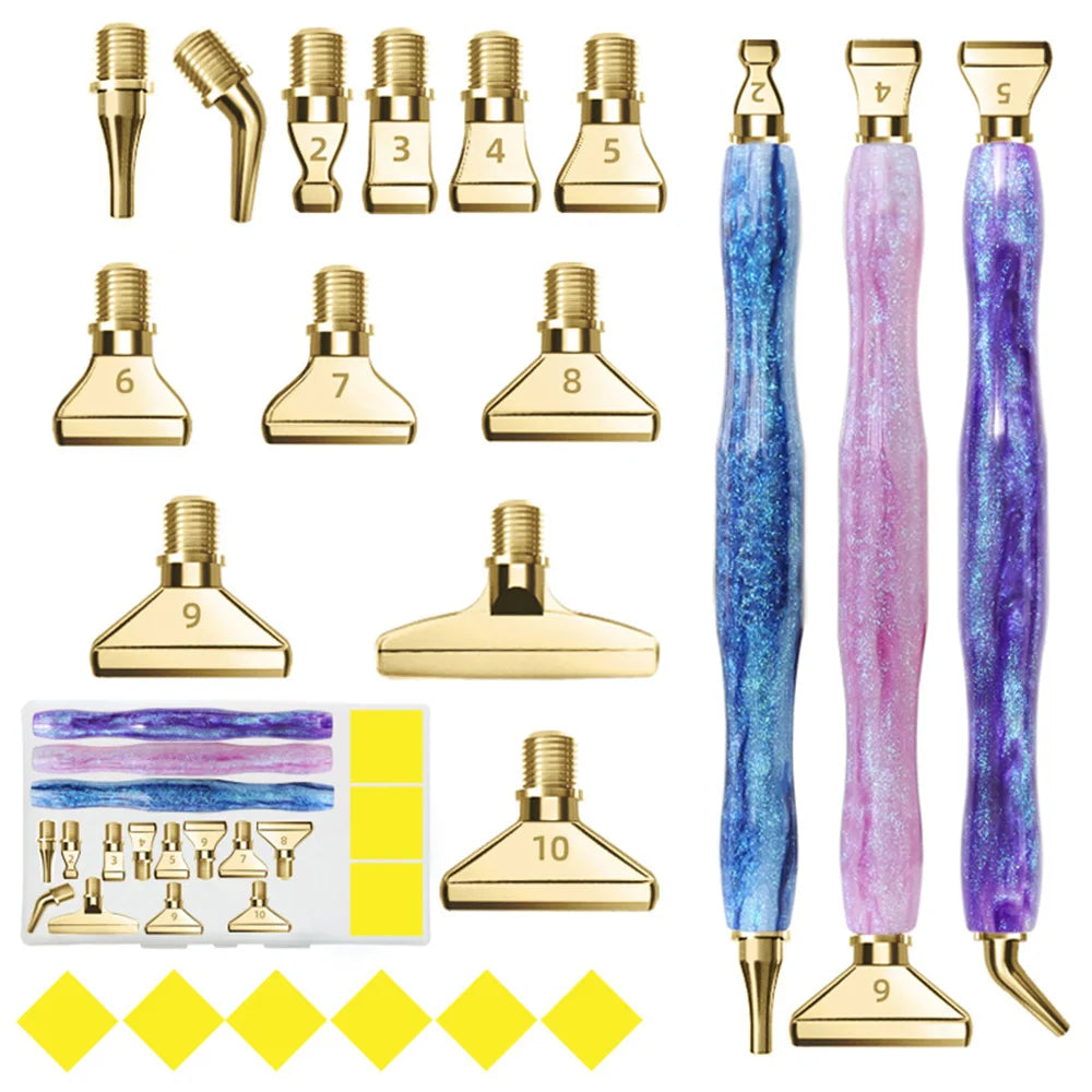 5D Diamond Painting Pen with Metal Replacement Heads - Smarsty
