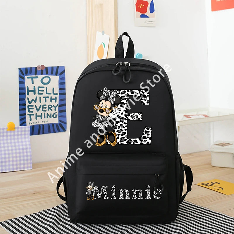Cartoon Kids Backpack Breathable Canvas School Bag Durable - Smarsty