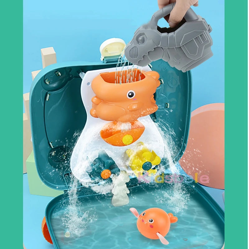 Kids Beach Toys Baby Beach Play Toys Sandbox Kit Summer Toys Beach Accessories Sand Water Game Tools Bath Toy For Baby by Smarsty