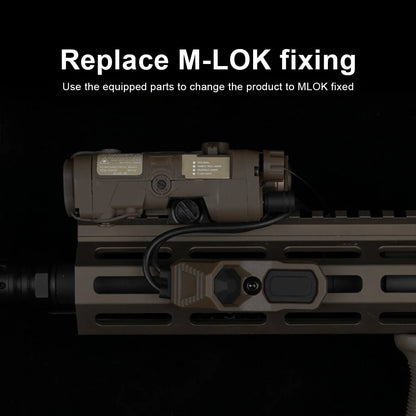 AXON PEQ Laser Pushbutton Dual Button Remote Activation Pressure Switch for SF Flashlight Laser Pointer Comb