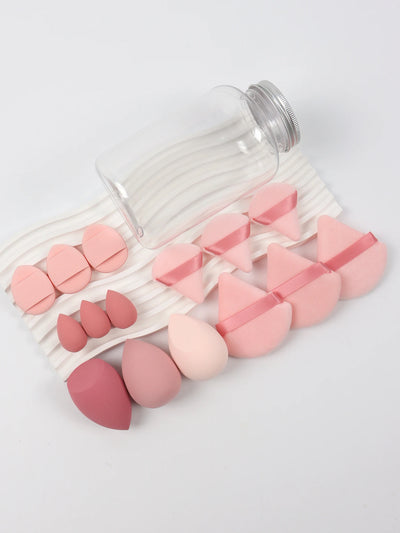 Spring Cosmetic Puff Set with Mini Makeup Eggs and Cushions - Smarsty
