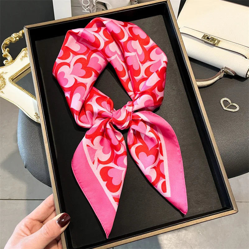 Luxury Silk Horse Print Scarf for Women - Smarsty