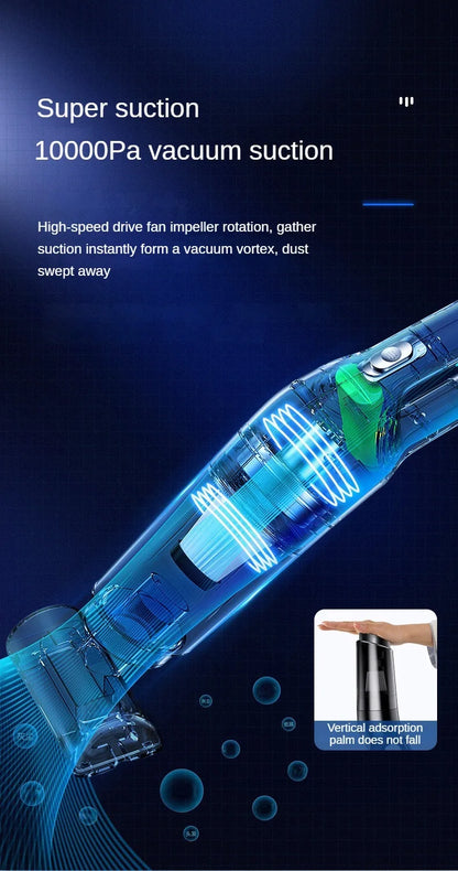 Wireless Car Vacuum Cleaner With Powerful Suction 10000Pa - Smarsty