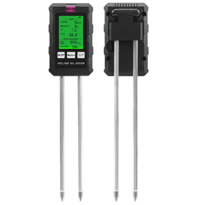 Digital 6 in 1 Soil PH Meter and Tester for Garden Health - Smarsty