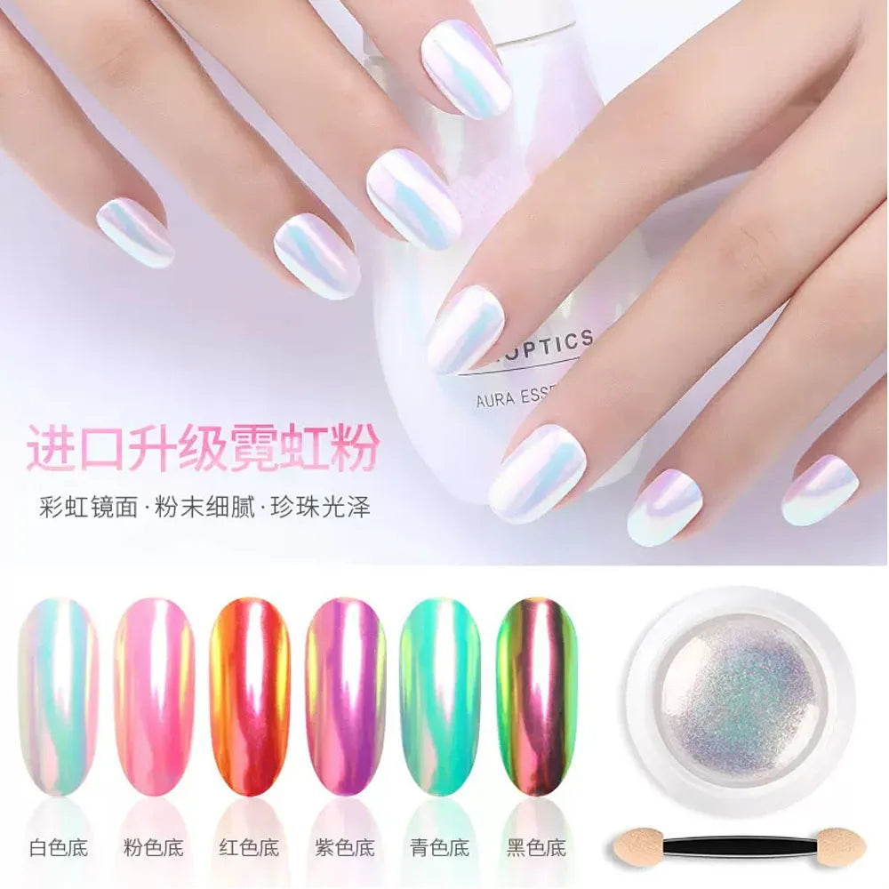 Pearl Effect Nail Powders for Stunning Mermaid Nails - Smarsty