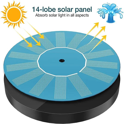 Solar Powered Floating Pumps for Bird Baths and Ponds - Smarsty
