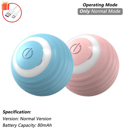 Interactive Cat Toy Ball With Rechargeable Tail - Smarsty