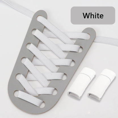 NEW NoTie Shoelaces Magnetic Shoe Laces Clip Flat Elastic Stretch Laces Sneakers Woman Men Children Casual Shoelace for AJ AF1