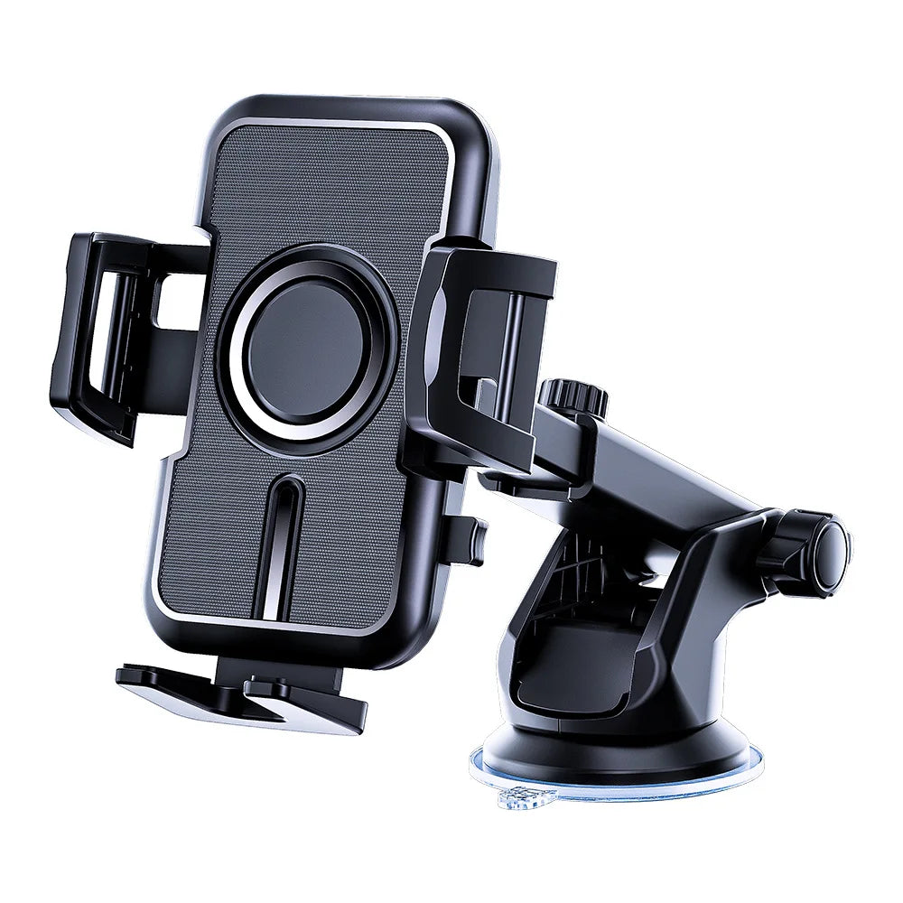 Universal Car Phone Holder With 360 Degree Rotation Suction - Smarsty
