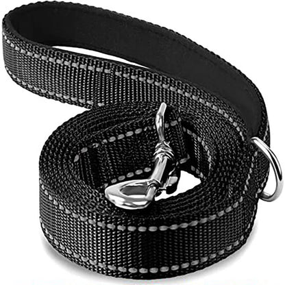 Reflective Dog Harness Leash for Safe Night Walks - Smarsty