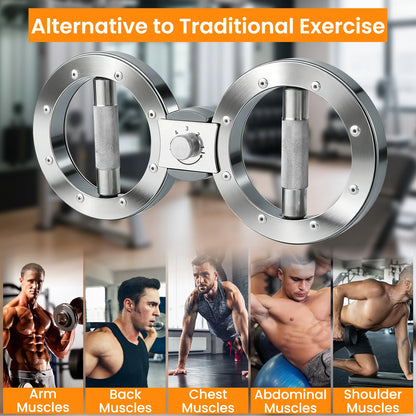 Rotator Machine Multifunctional Grip Strength Trainer 8 to 15 Pounds Adjustable Forearm Exerciser