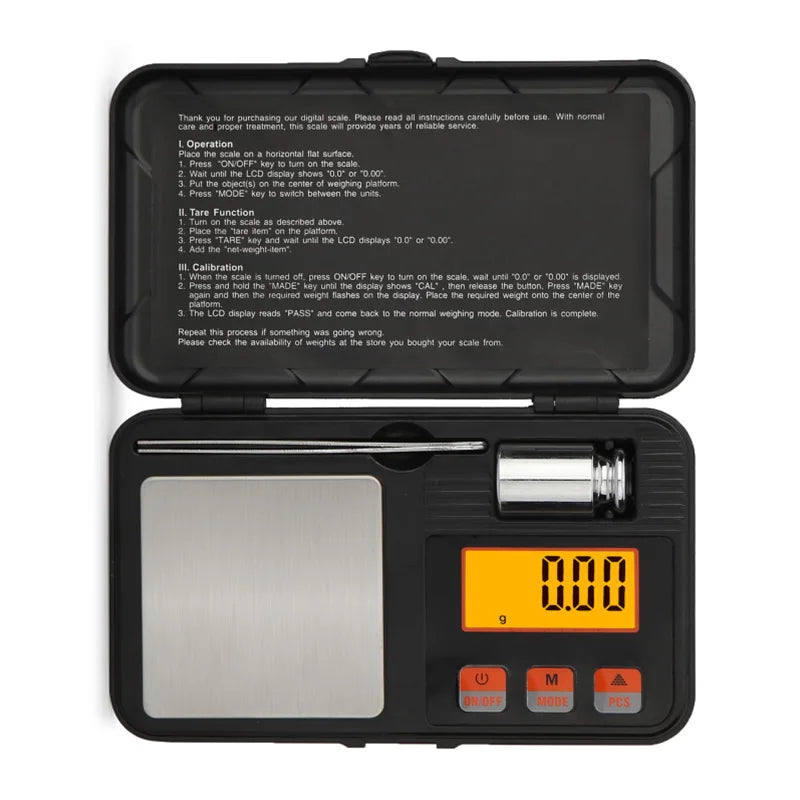 Precision Pocket Scale 0.001g for Jewelry Weighing - Smarsty
