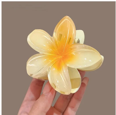 Hawaiian Gradient Hair Clips Flower Beach Vacation Style - Smarsty