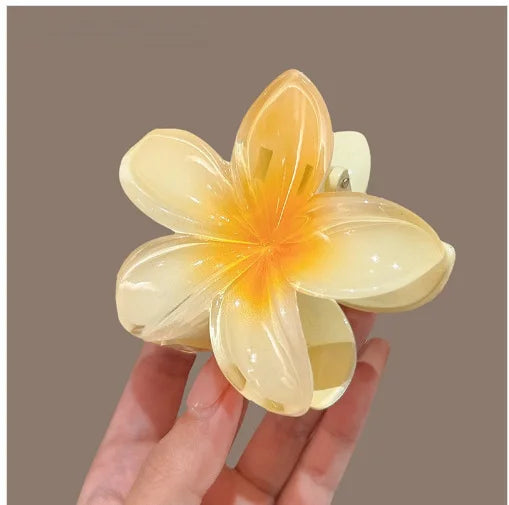 Hawaiian Gradient Hair Clips Flower Beach Vacation Style - Smarsty