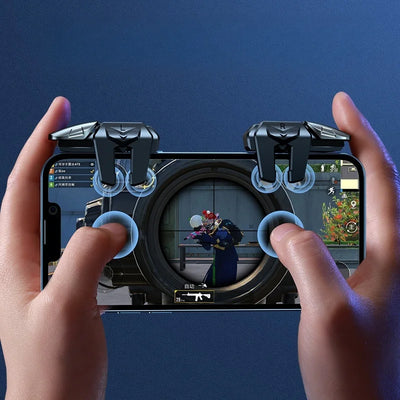 Ergonomic Mobile Game Trigger with Retractable Design - Smarsty