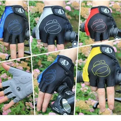 Cycling Gloves Half Finger Gel Anti-Slip Anti-Sweat Road Bike Gloves For Men Mtb Gloves Half Finger Gel Cycling Equipment by Smarsty