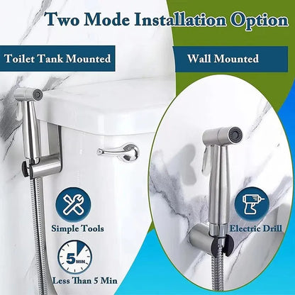 Portable Handheld Bidet Sprayer for Easy Bathroom Hygiene - Smarsty
