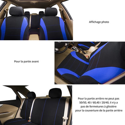 Universal Breathable Car Seat Covers Full Set For SUVs - Smarsty