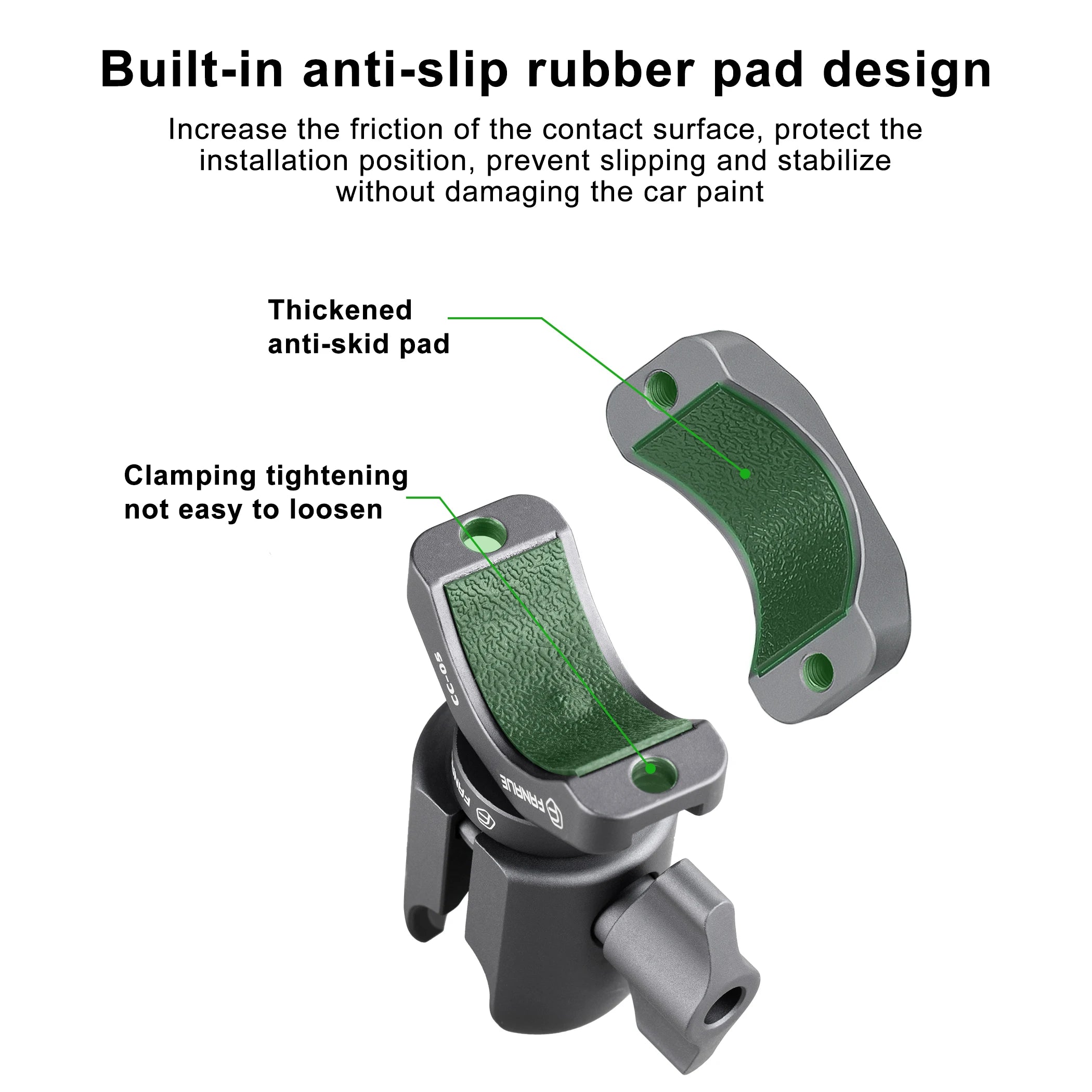 Motorcycle Phone Holder Handlebar Mount Quick Disassembly - Smarsty