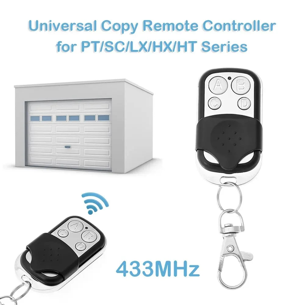 Universal Garage Door Opener Remote Control Easy Access 4 Channel - Smarsty