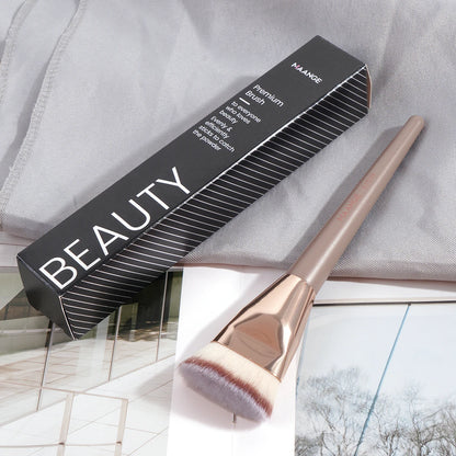 MAANGE Flat Round Makeup Brush for Flawless Application - Smarsty