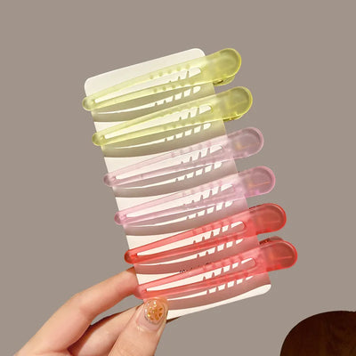 Professional Plastic Hairdressing Duckbill Clips for Styling - Smarsty