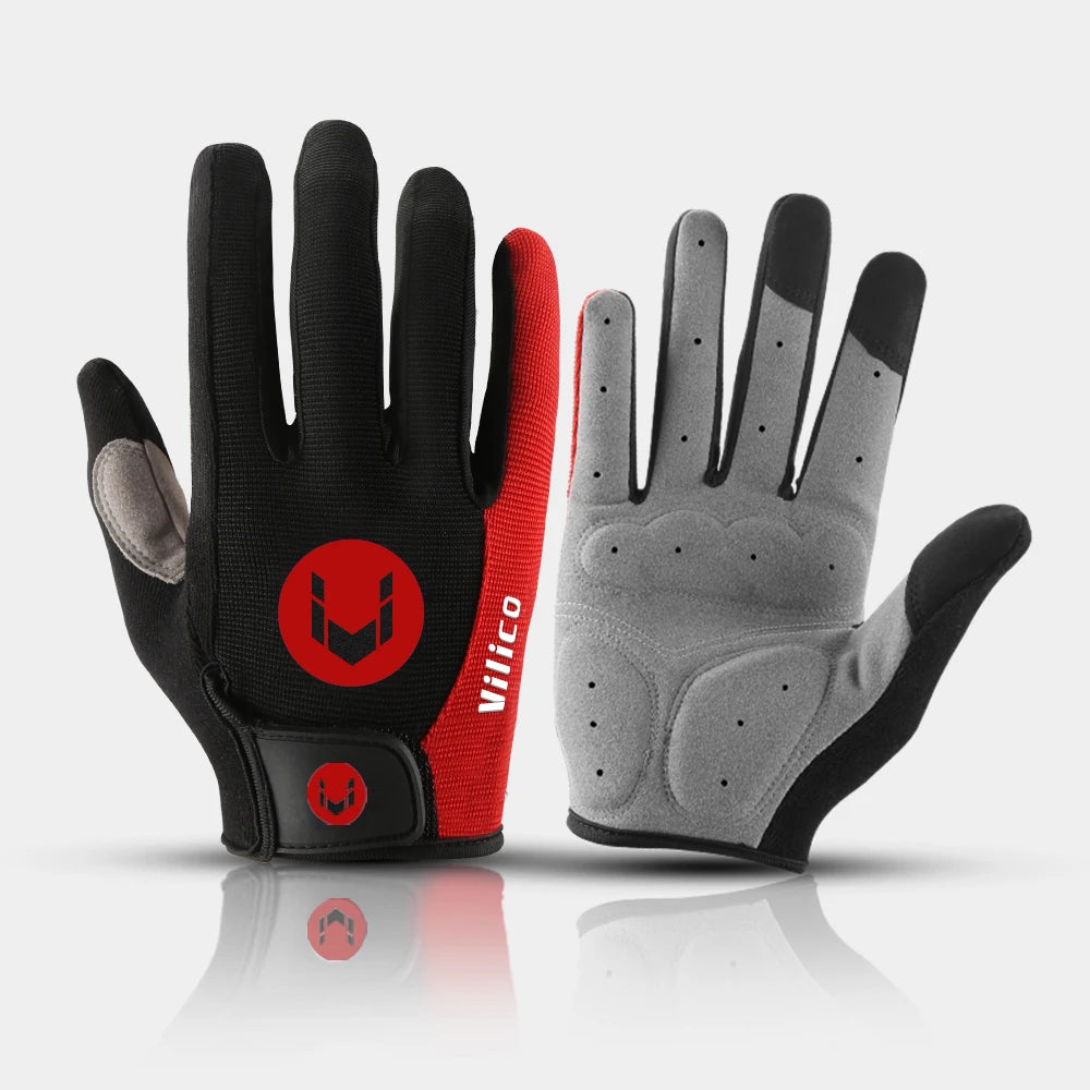 MTB Cycling Gloves Full Finger Anti Slip Breathable - Smarsty